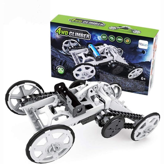 Nrbecurn - Stem 4WD Car Assembly Kit For Kids And Teens