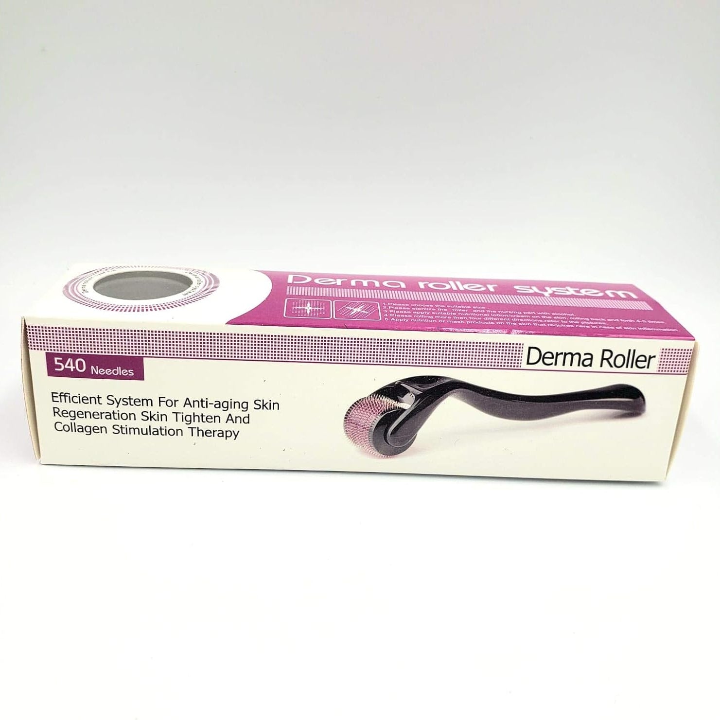 Derma Roller - 540 Microneedle Titanium Roller 0.25mm