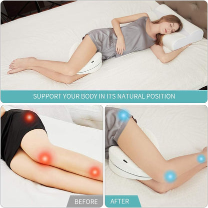 Litspot - Memory Foam Knee Pillow for Side Sleepers