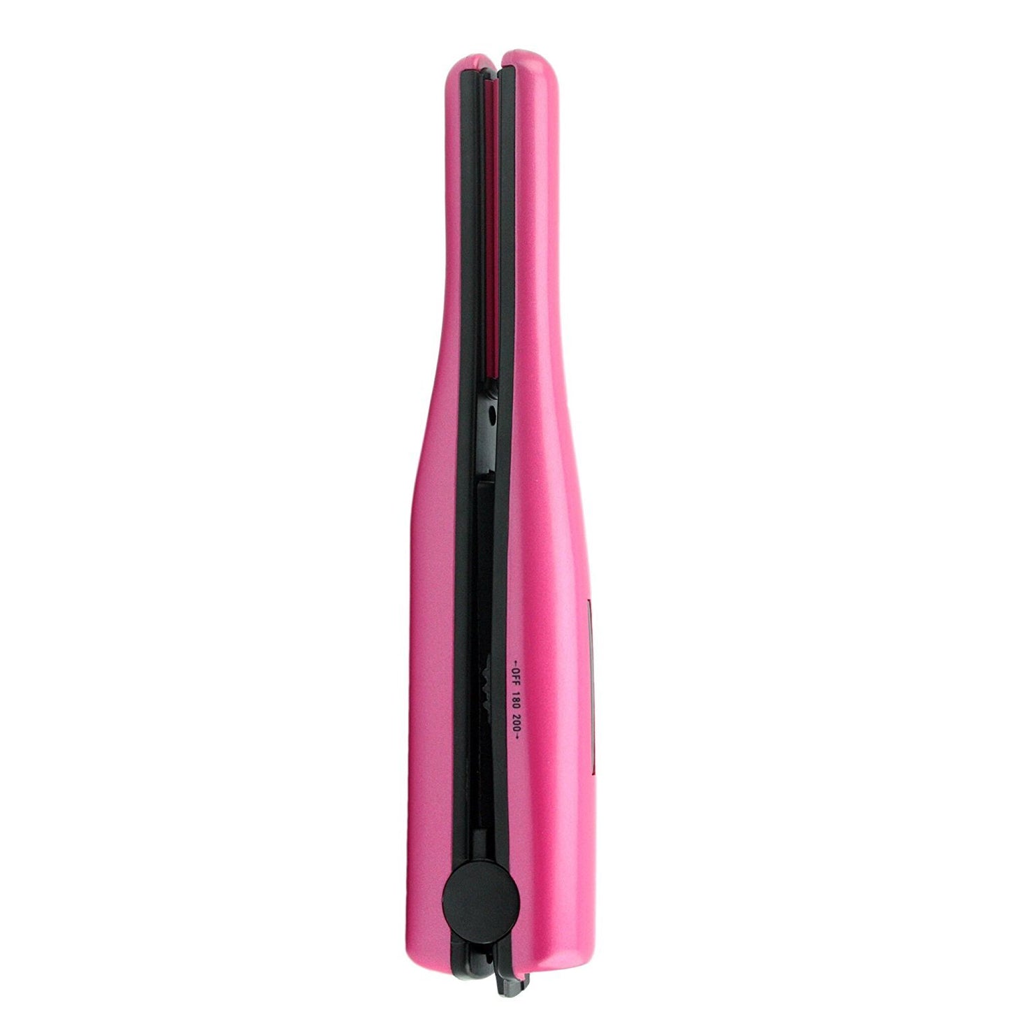 Mermaid - Portable Ceramic Hair Straightener Mini Flat Iron Wireless USB Charging (Rose)