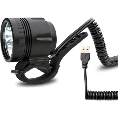 Z:Nex - USB Helmet Lamp, 950 Lumens, 4 Modes, 5V Power Bank Compatible