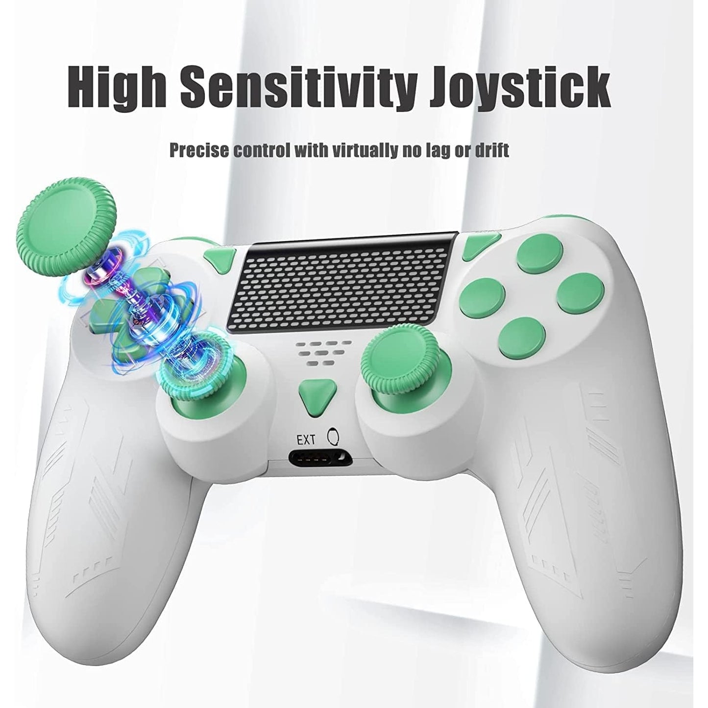 Bonacell - Wireless Controller For P4 With 6-Axis Motion Sensor Turbo Touch Pad