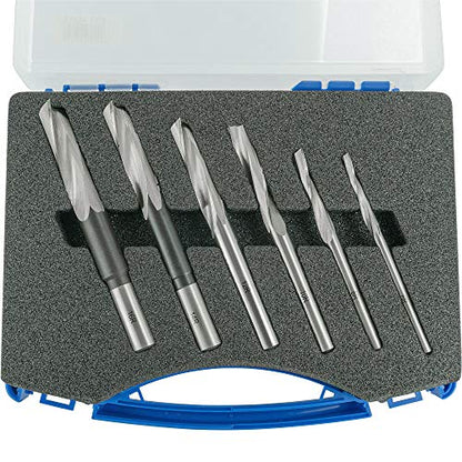 ENT - 6-Piece Slot Mortise Bit Set, CS Diameter 6-16 mm, Right Twisted Version