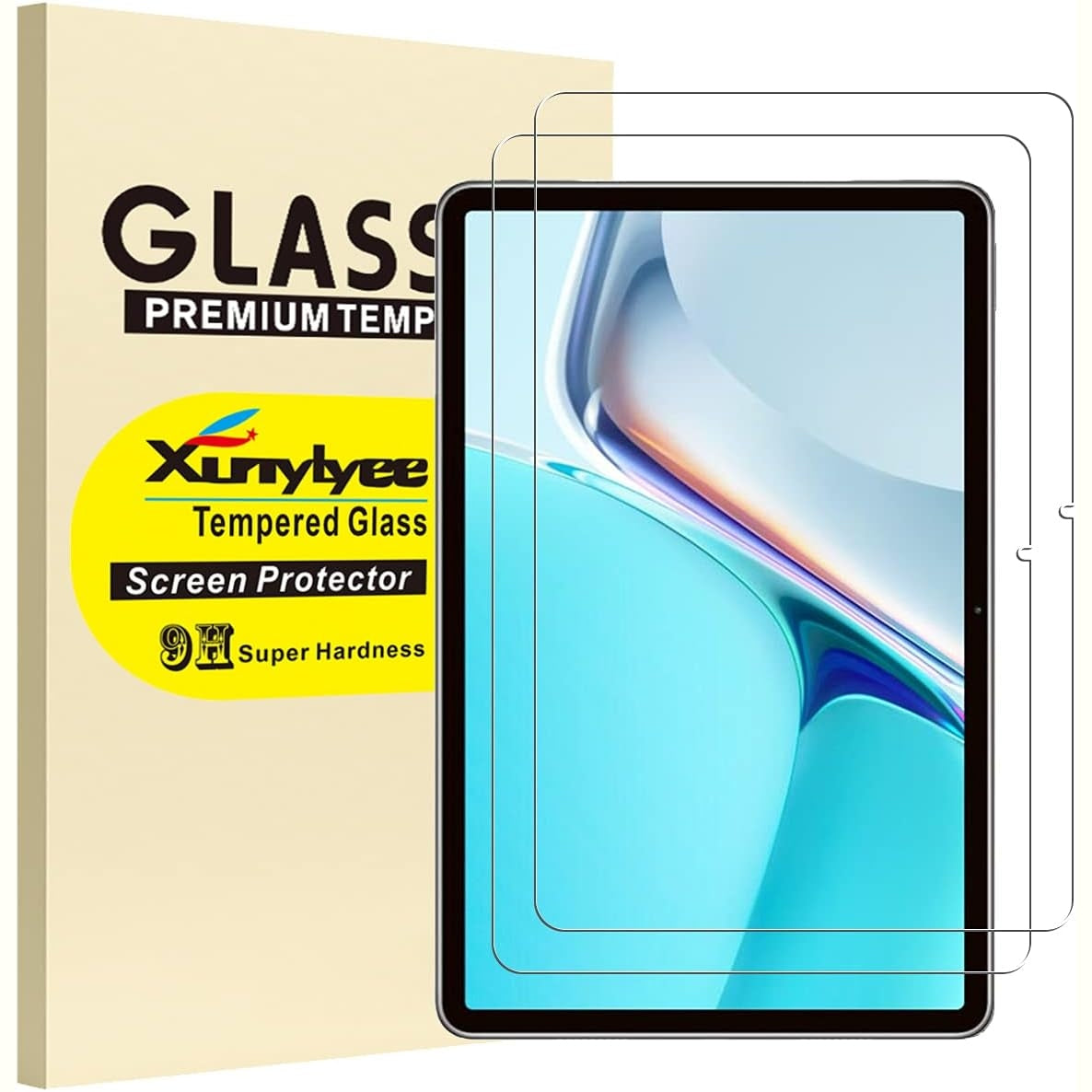 Xunylyee - Tempered Glass Screen Protector For Huawei Matepad 11 (10.95In) Pack Of 2