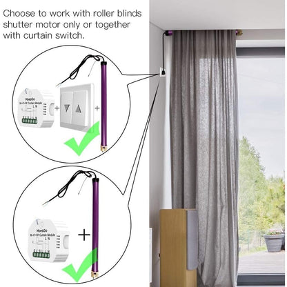 Wenzhou Nova New Energy Co.,Ltd. - Moesgo Wifi Smart Curtain Switch Module For Blinds