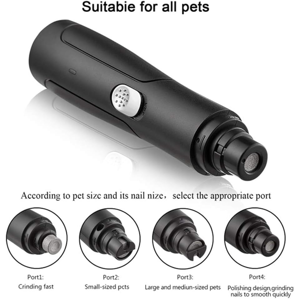 Duumaa - Electric Pet Nail Grinder With USB Port