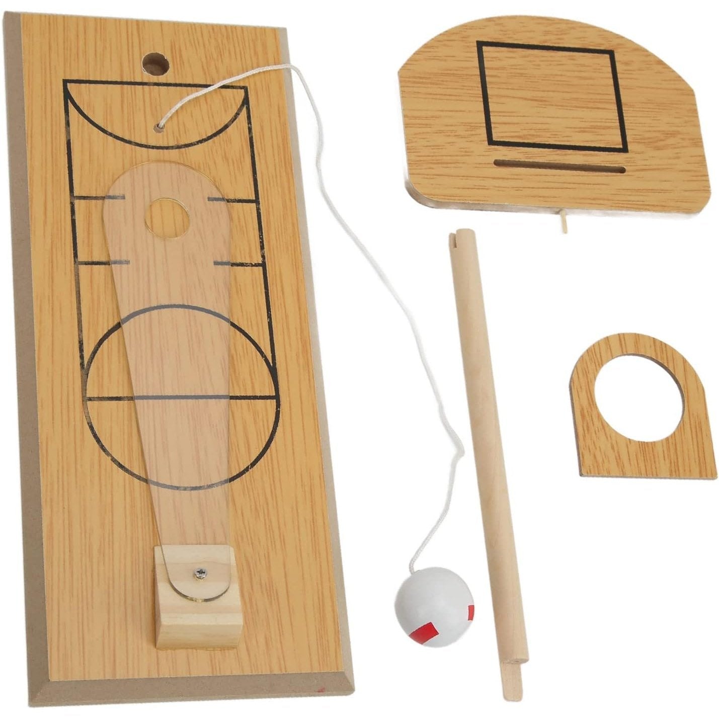 Soonall - Wooden Finger Basketball Shooting Game for Kids