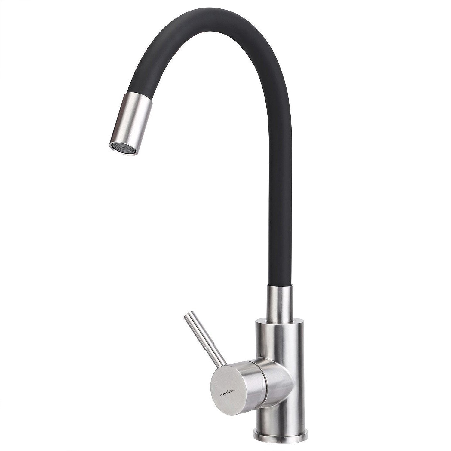 Aquieen & Co. - Brass Table Mounted Sink Mixer With 360Â° Rotating Spout