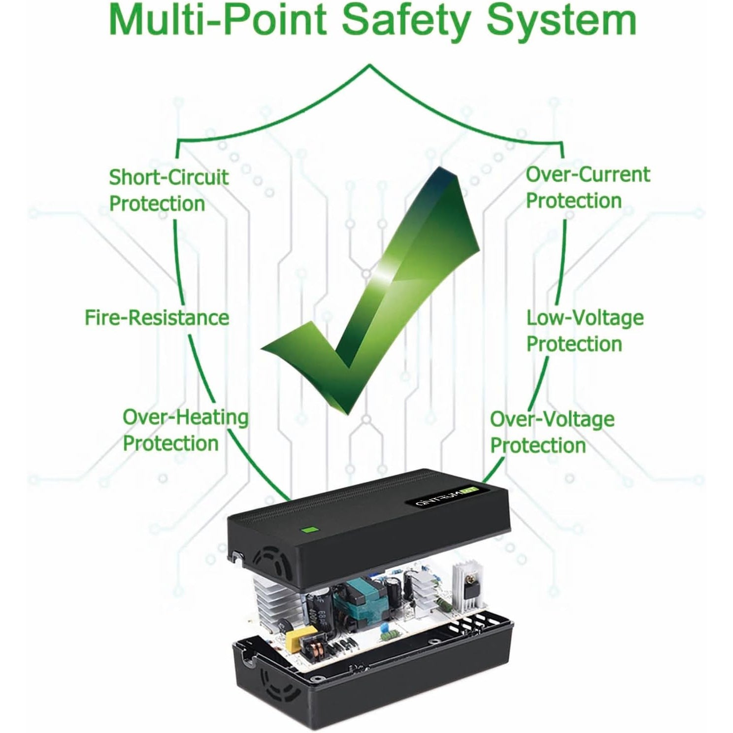 Qingchuan Technology - Qintrumiot 42V 3A Charger With GX12 Connector