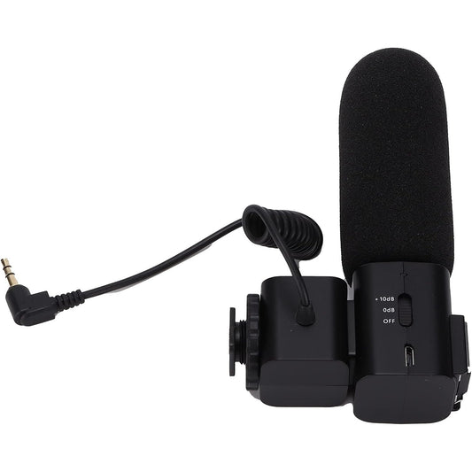 Vbestlife - Interview Microphone With Cold Shoe Mount For Sony Canon Nikon