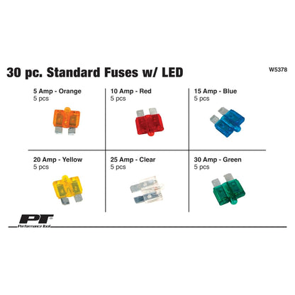 Performance Tool - Standard Fuse Assortment, 30-Piece