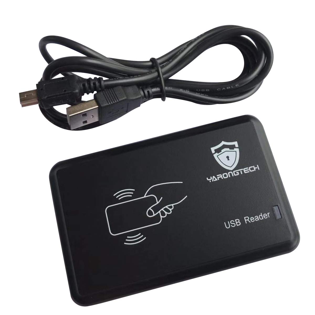 Yarongtech - 125Khz USB RFID Reader EM4100 Desktop ID Card Reader