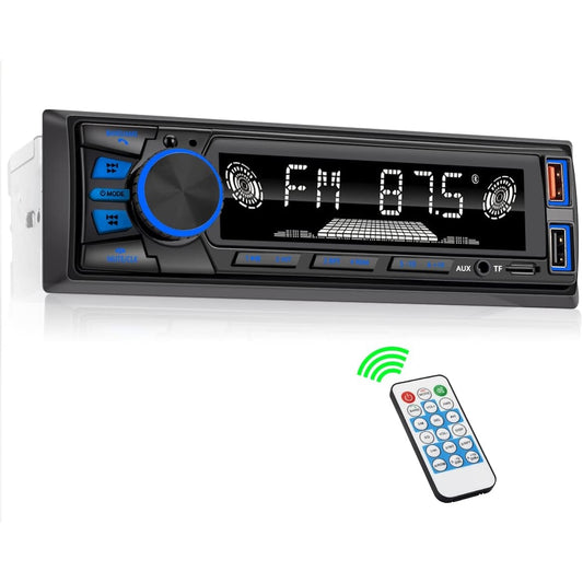 Reakosound - Car Radio Bluetooth Single Din Stereo With Handsfree & App Control