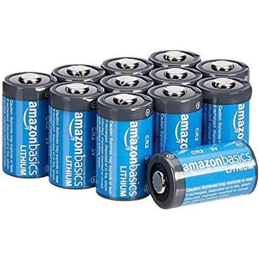 Amazon - Basics 12-Pack Cr2 Lithium Batteries, 3V, Long Lasting Power