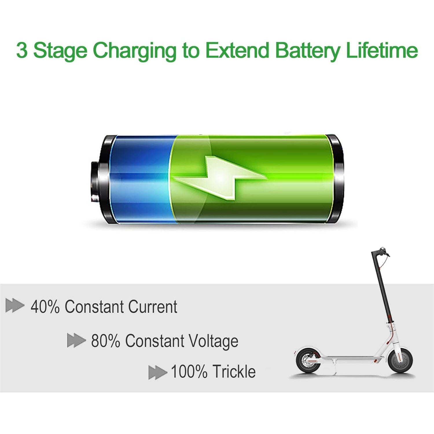 Qingchuan Technology - Qintrumiot 42V 3A Charger With GX12 Connector