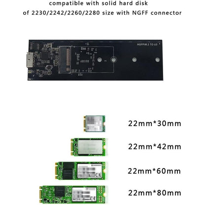 Dong Guan Zomy - M.2 Sata Ssd To Usb 3.0 External Reader Adapter Enclosure