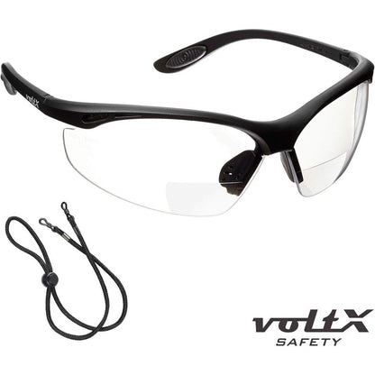 Straightlines - Voltx 'Constructor' Bifocal Reading Safety Glasses +1.5 Dioptre