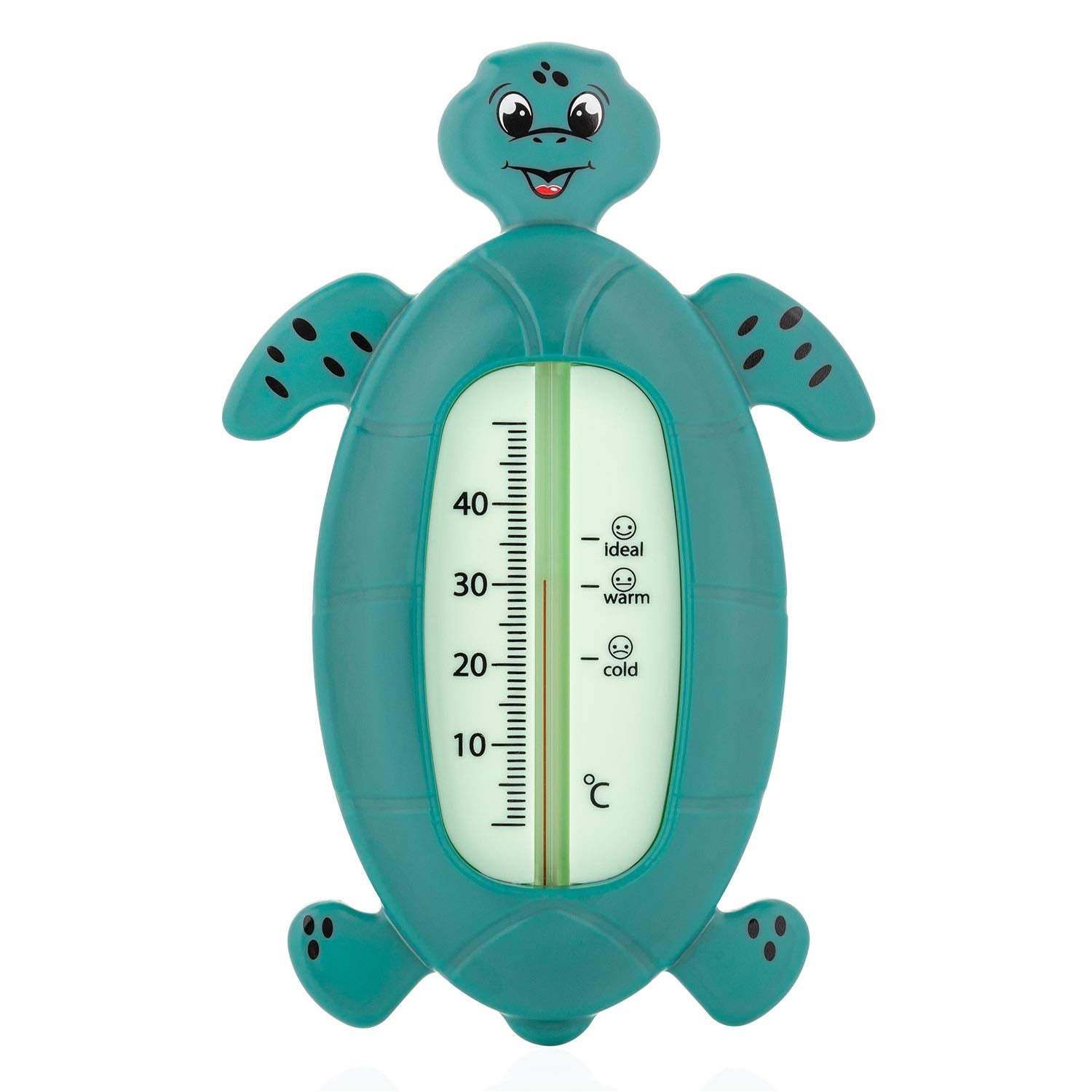 Reer - Baby Bath Thermometer, Child-Safe, Green