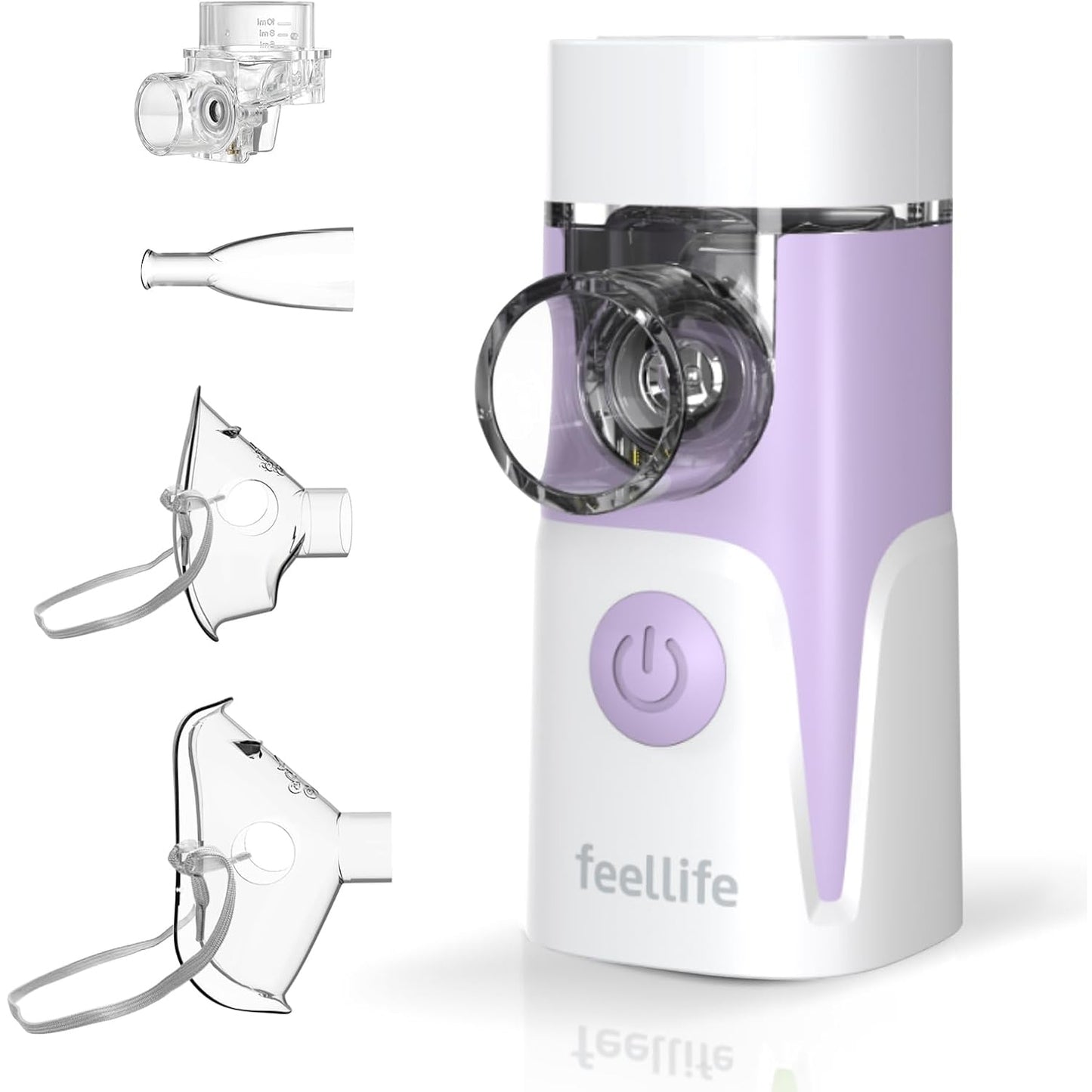 Feellife - Portable Mesh Inhaler With Music Purple