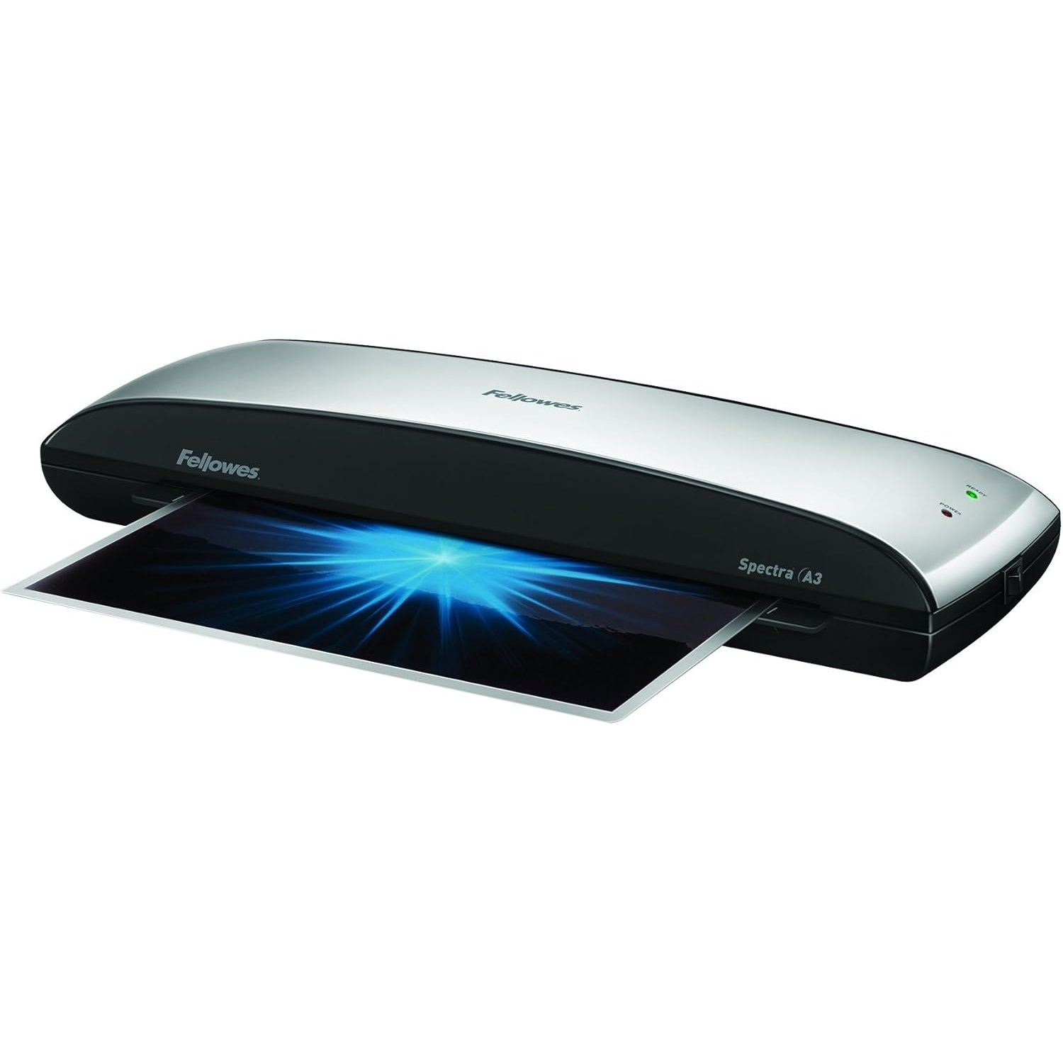 Fellowes - Spectra A3 Laminator 125 Microns Light/Dark Gray & 100 Pouches 80 Microns