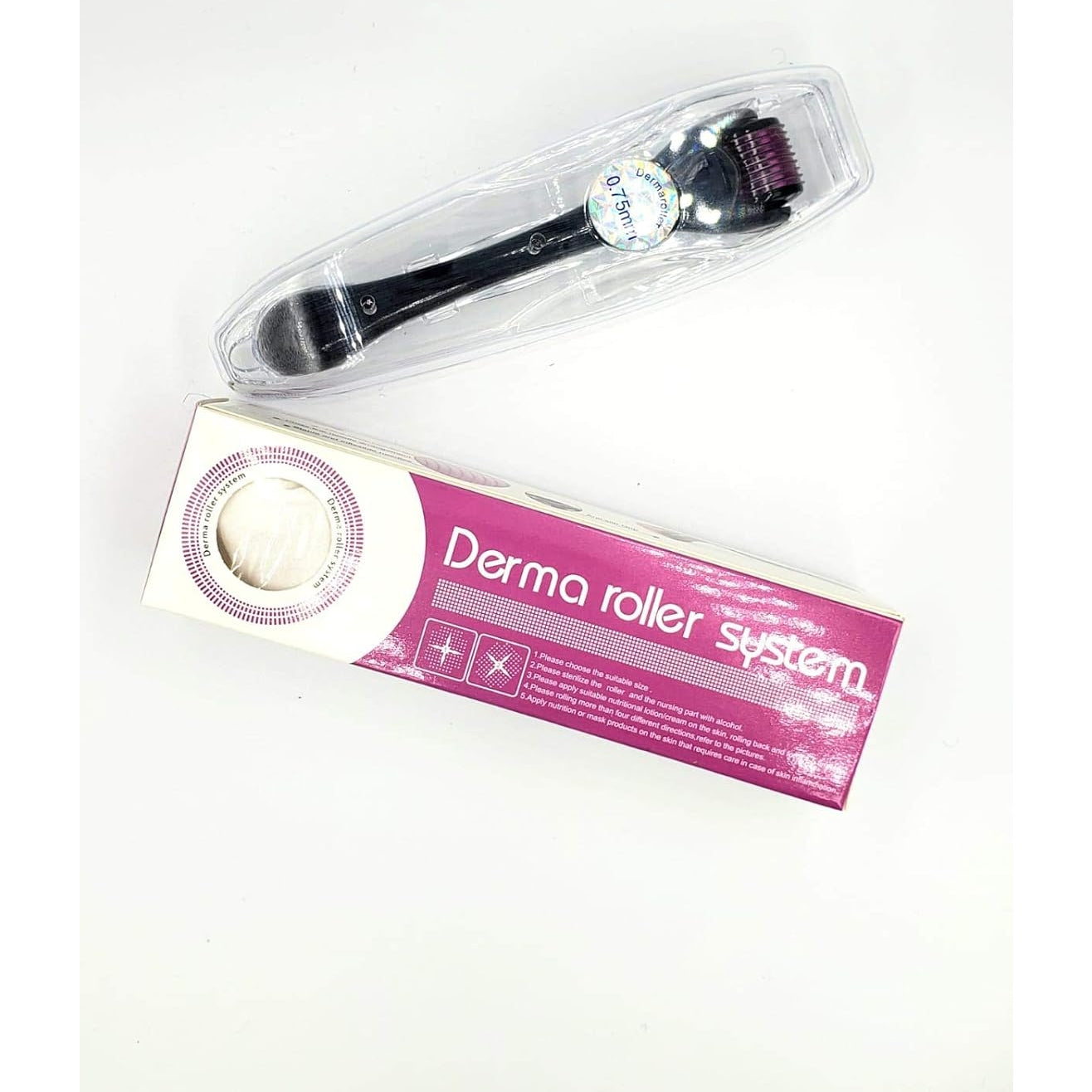 Derma Roller - 540 Microneedle Titanium Roller 0.25mm