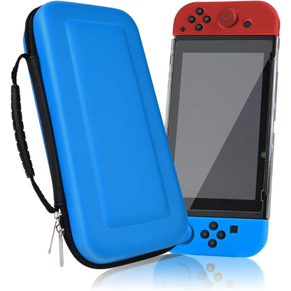 Vicloon - 10-In-1 Nintendo Switch/Switch Oled Carry Case, Blue