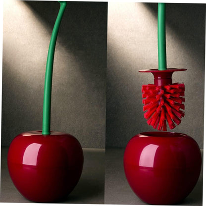 Nollam - Cherry Shape Toilet Brush With Holder