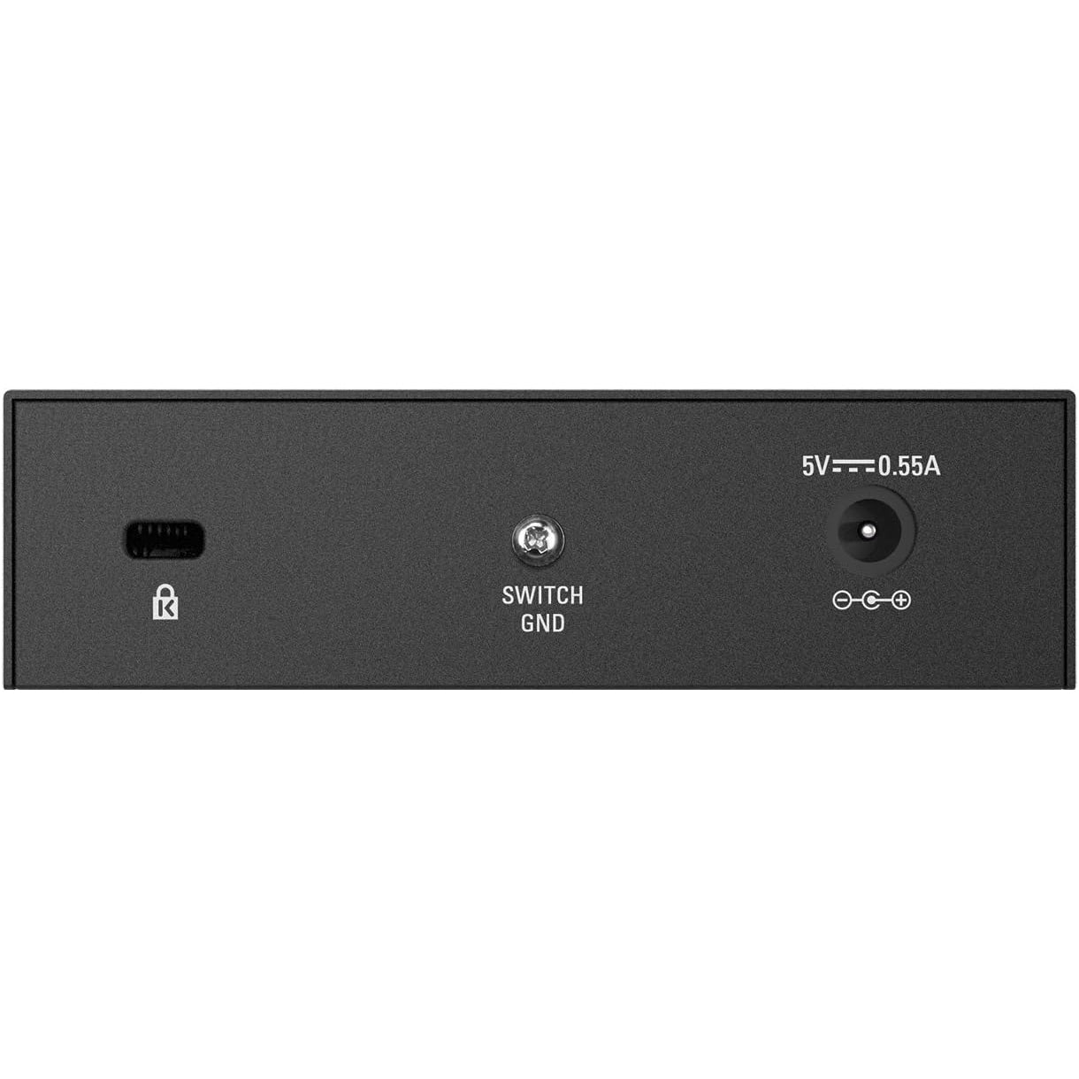 D-Link - Des-105 Network Switch With 5 Lan Ports, Fast Ethernet, Metal Housing