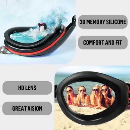 Utobest - Nearsighted Swimming Goggles For Men Women Adult Junior