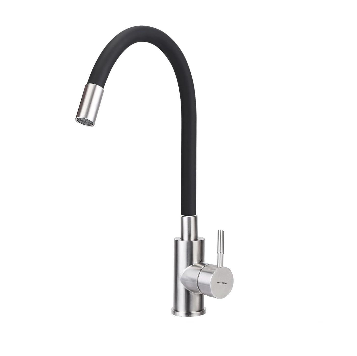 Aquieen & Co. - Brass Table Mounted Sink Mixer With 360Â° Rotating Spout