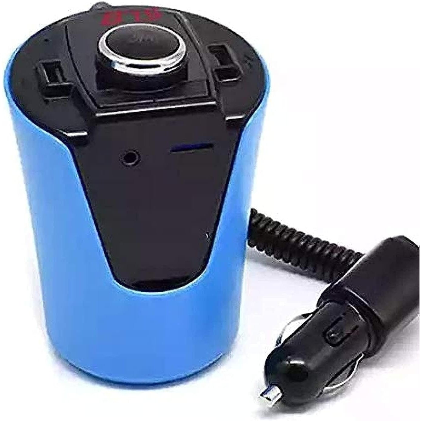 Other - Lutu Bx6 Bluetooth Car Adapter, Wireless Cup-Shaped With USB Charger