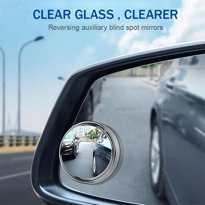 Longluan - Reversing Auxiliary Blind Spot Mirrors 2 Pack (White)