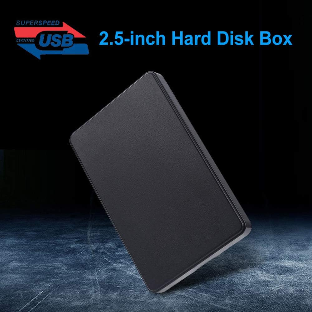 Gnc33Ouhen - Hard Drive Enclosure USB 3.0 5Gbps 2.5" SATA External HDD - Black