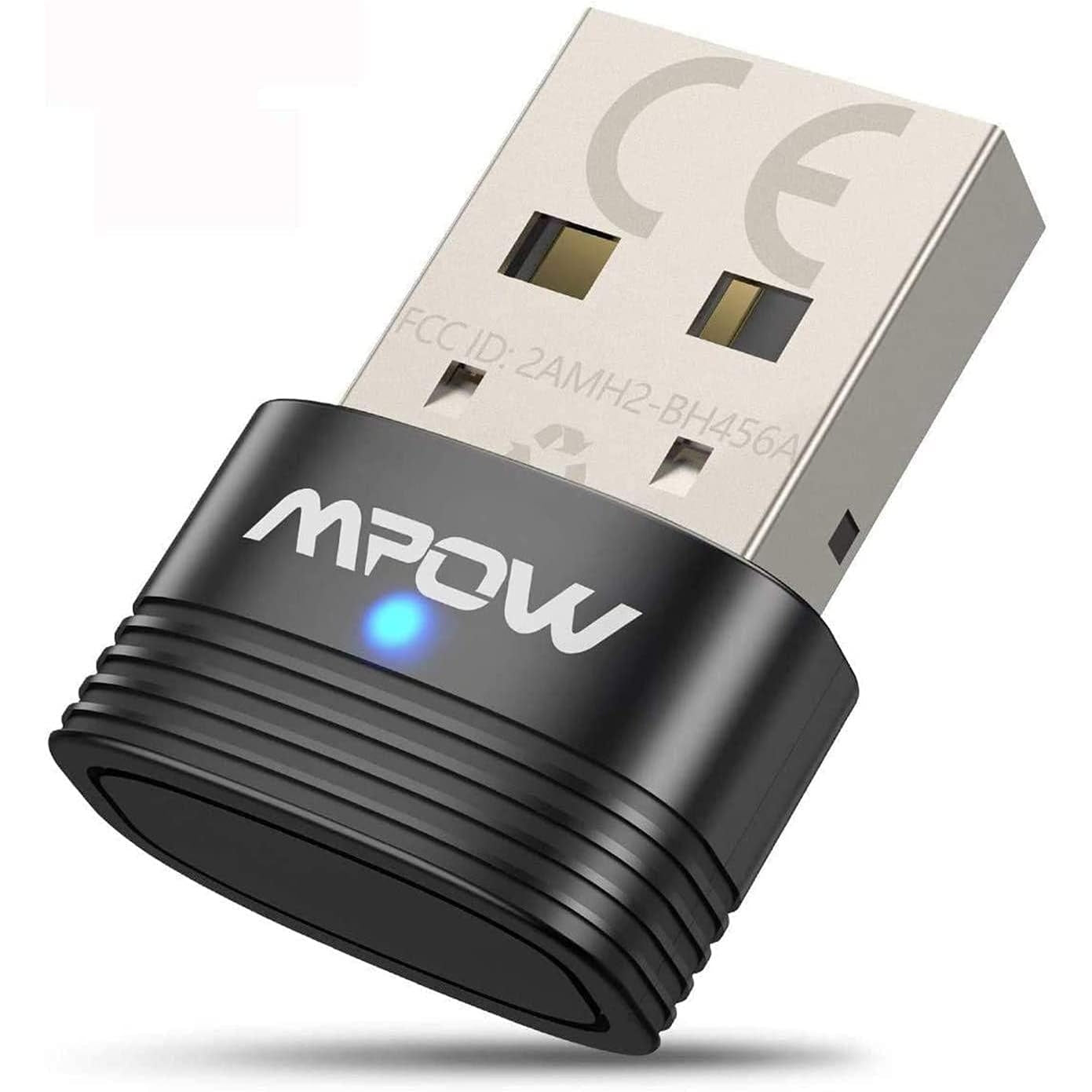 Mpow - Bluetooth 5.0 USB Adapter for Desktop, Laptop, Printer, Headset, Speaker