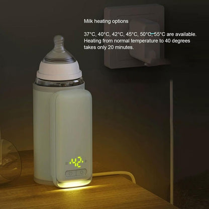 Fockety - Wireless Portable Baby Bottle Warmer With Temperature Control