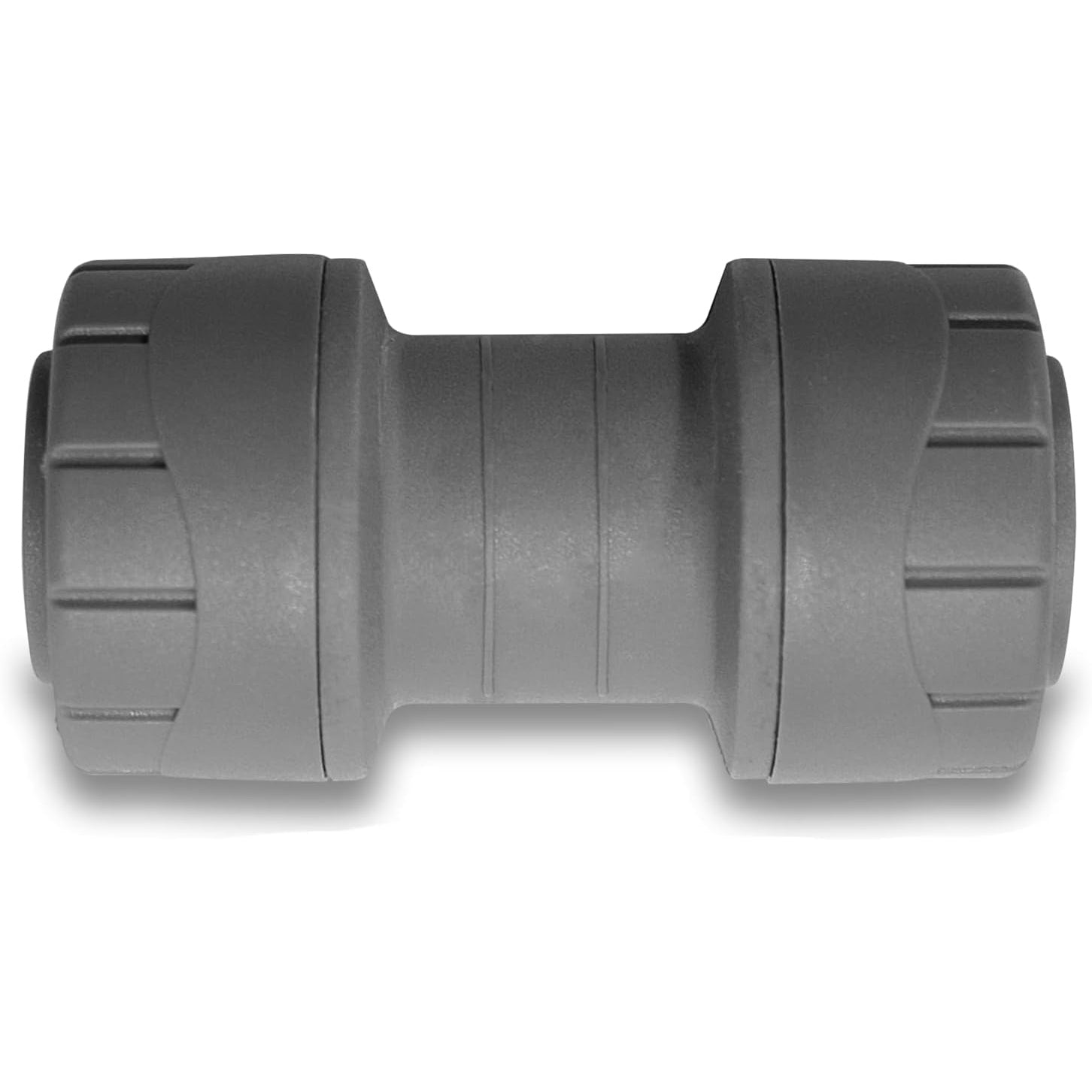 Polypipe - Polyplumb 10mm Straight Coupler Pb010