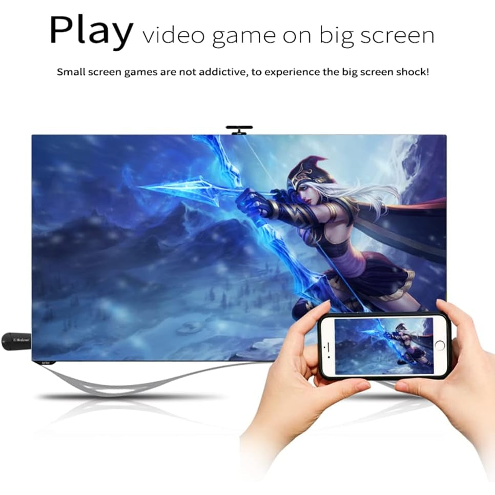 K6 - 1080P Miracast Wireless Display Adapter For Phone Tablet Laptop