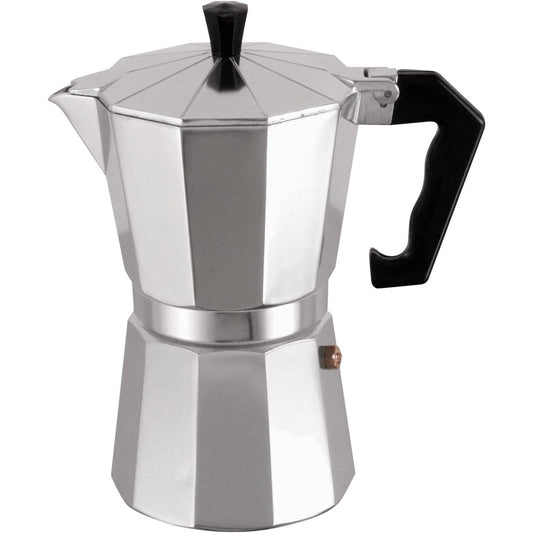 Msv - Italian Coffee Machine, 12 Cups, Black/Silver