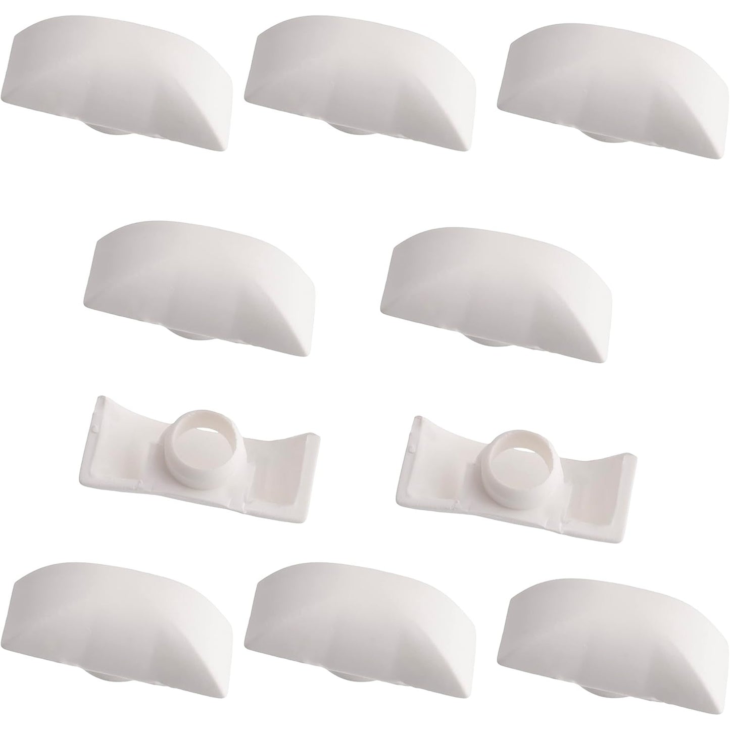 Aerzetix - Pack Of 10 Storm Covers/Drainage Nozzles For Window Frames