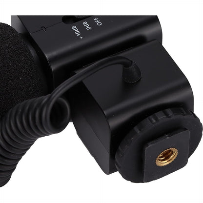 Vbestlife - Interview Microphone With Cold Shoe Mount For Sony Canon Nikon