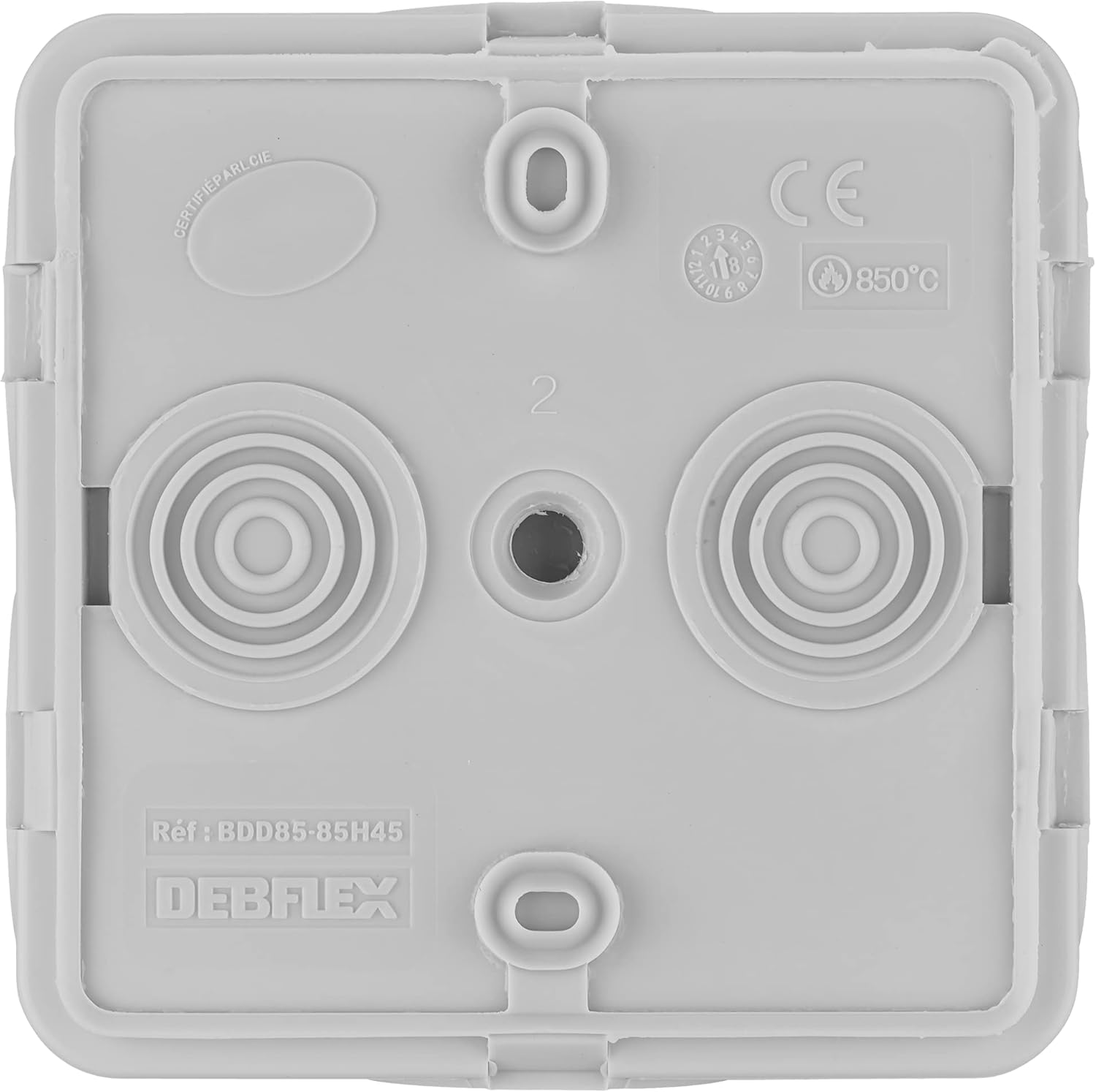 Debflex - Waterproof Outdoor Junction Box IP55 85x85