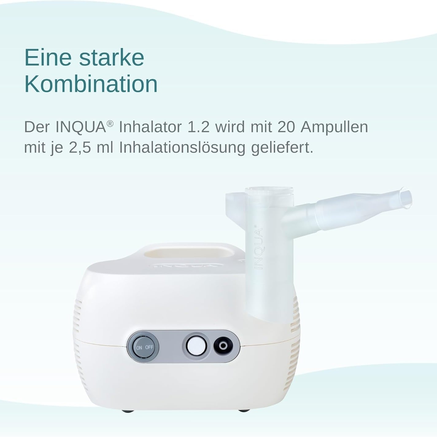 Inqua - Inhalator 1.2 Inhalation Device For Adults And Kids 3+