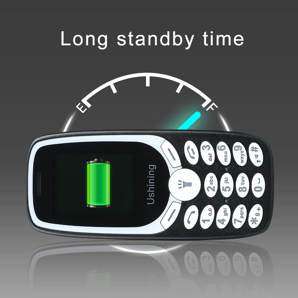 Wemat - Senior Mobile Phone With Large Buttons, Torch, Camera, FM Radio, Dual SIM, Black