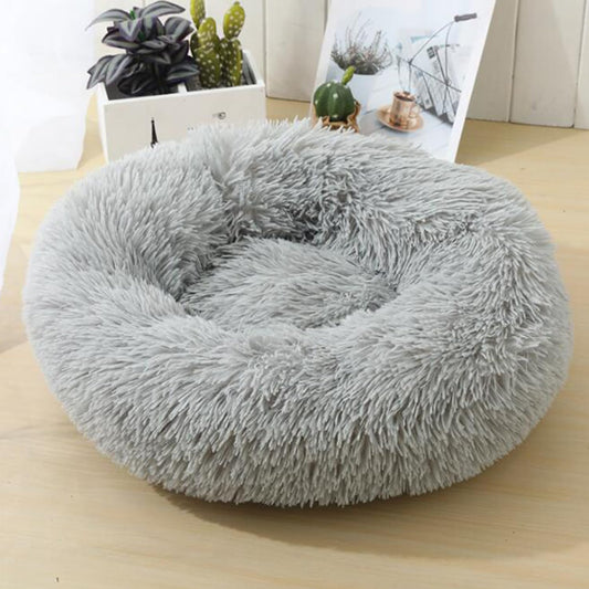 Kyofis - Soft Plush Anti-Anxiety Pet Bed for Cats and Dogs