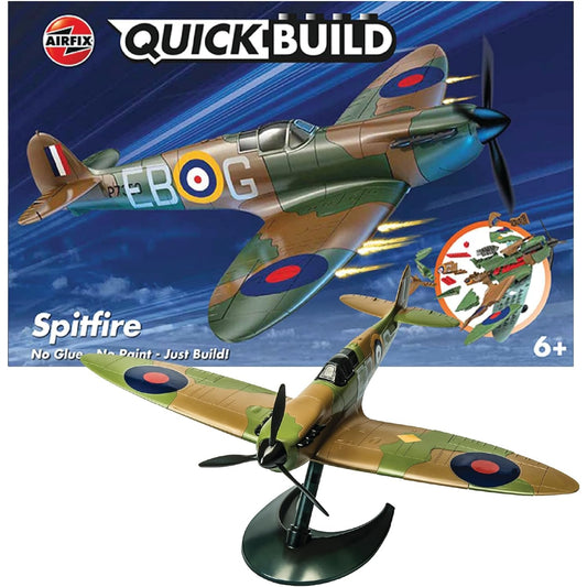 Airfix Quickbuild - Supermarine Spitfire Brick Building Model Kit J6000