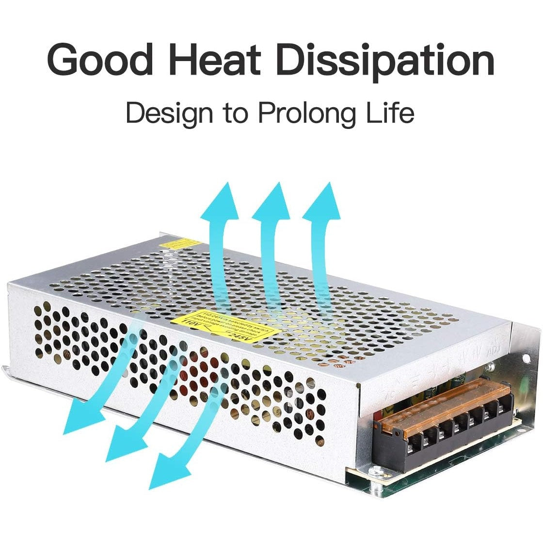 Gesd - 12V 10A DC Universal Regulated Switching Power Supply 120W