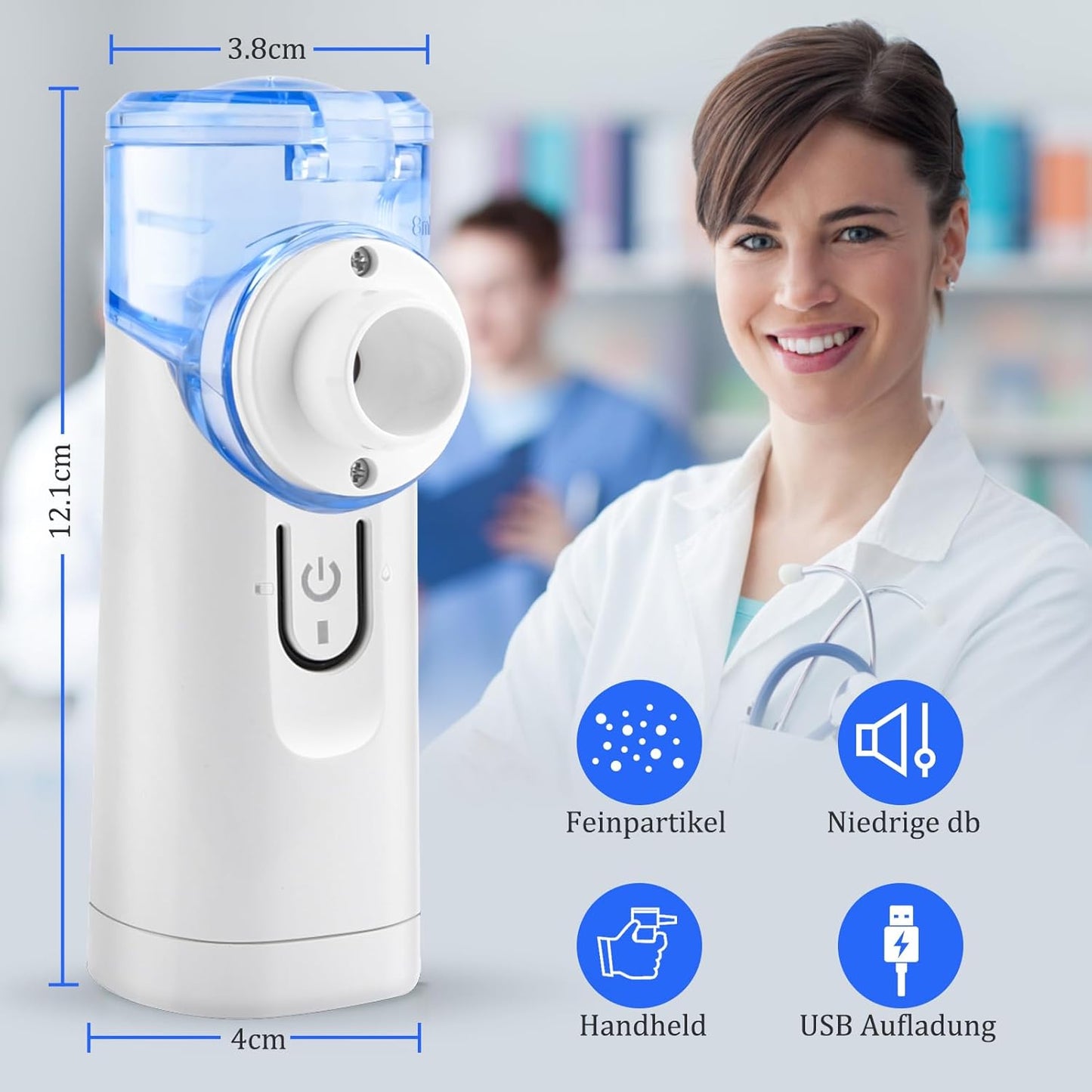 Changzhou Zhengyuan Medical Technology Co.Ltd. - Portable USB Rechargeable Nebulizer Set