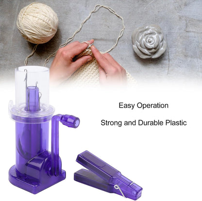 Zerodis - Portable Manual Spool Knitter for DIY Craft Ornaments