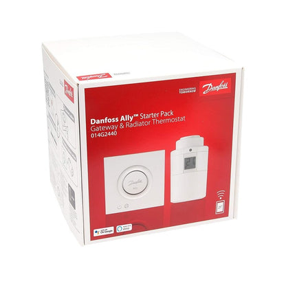 Danfoss - Ally Starter Pack: Gateway & Radiator Thermostat, White