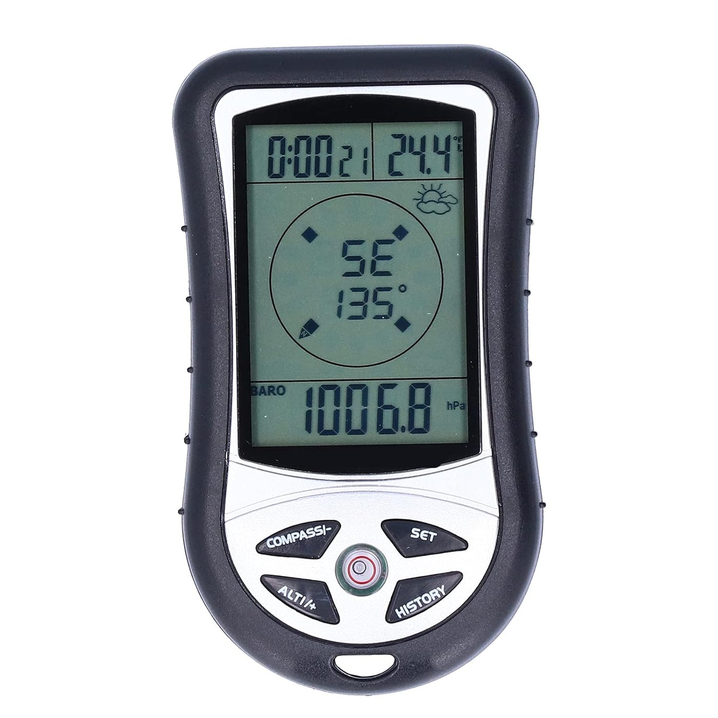 Hyuduo - Multifunction Digital Altimeter Barometer Thermometer Compass